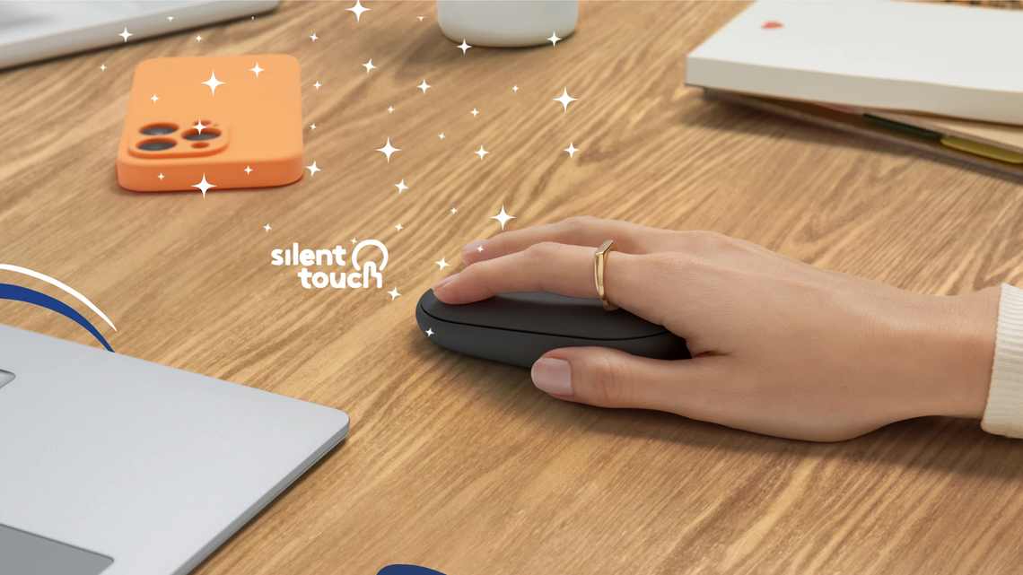 Logitech Pebble Mouse 2 M350s - Black